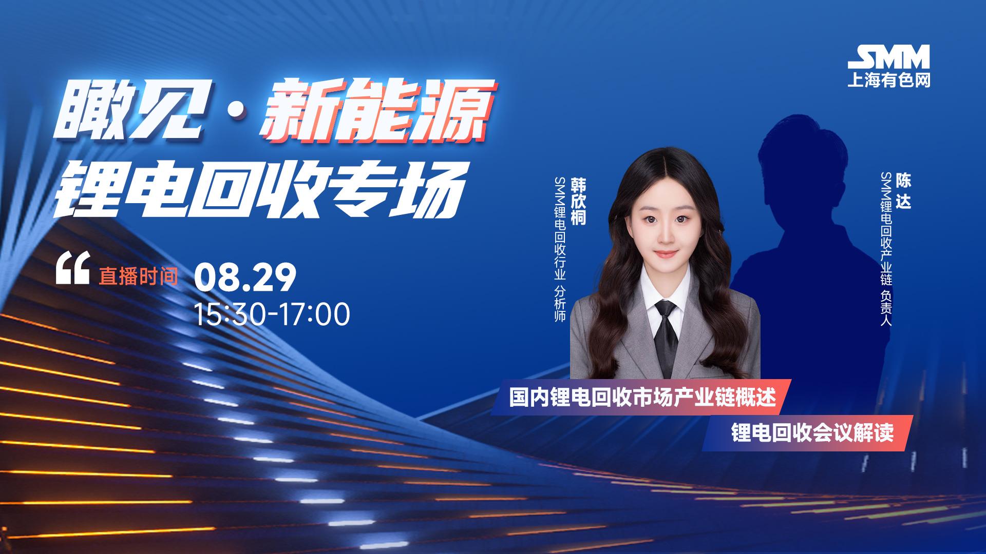 瞰见新能源丨锂电回收专场直播