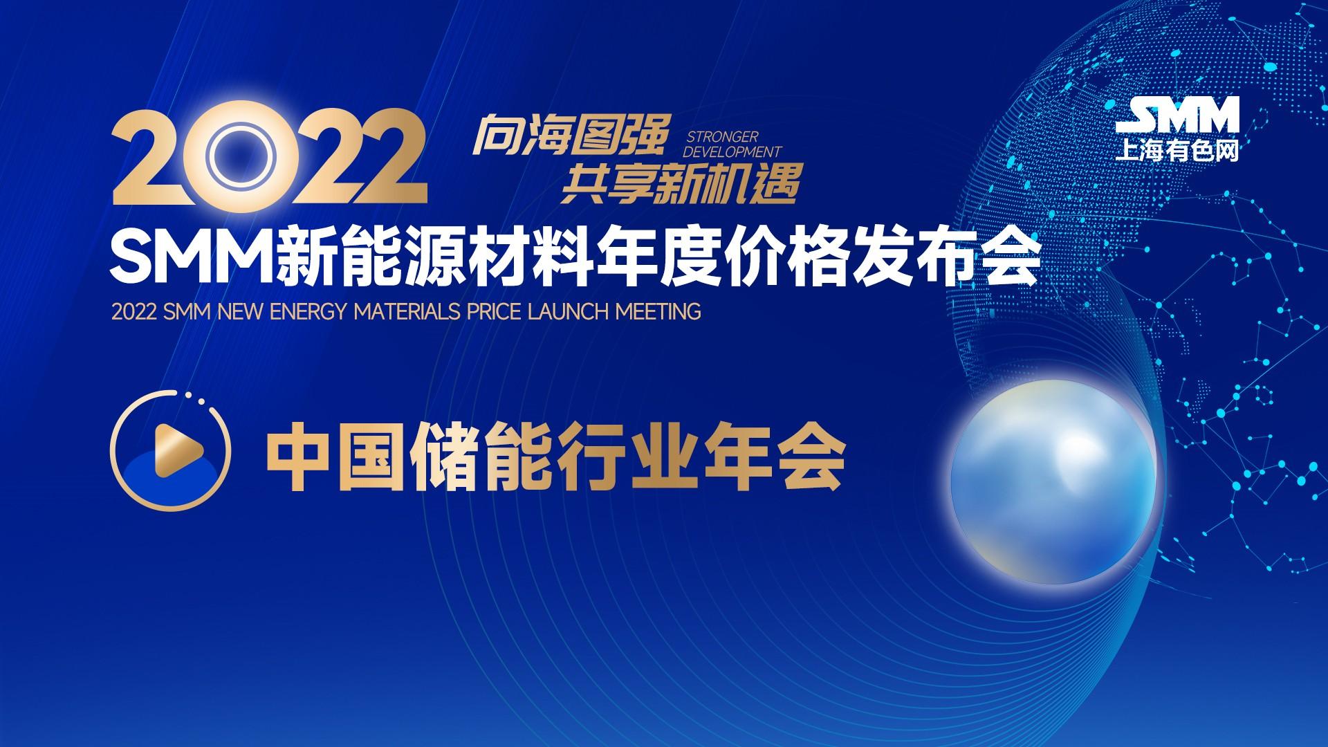 2022年11月新能源材料大会-中国储能行业年会