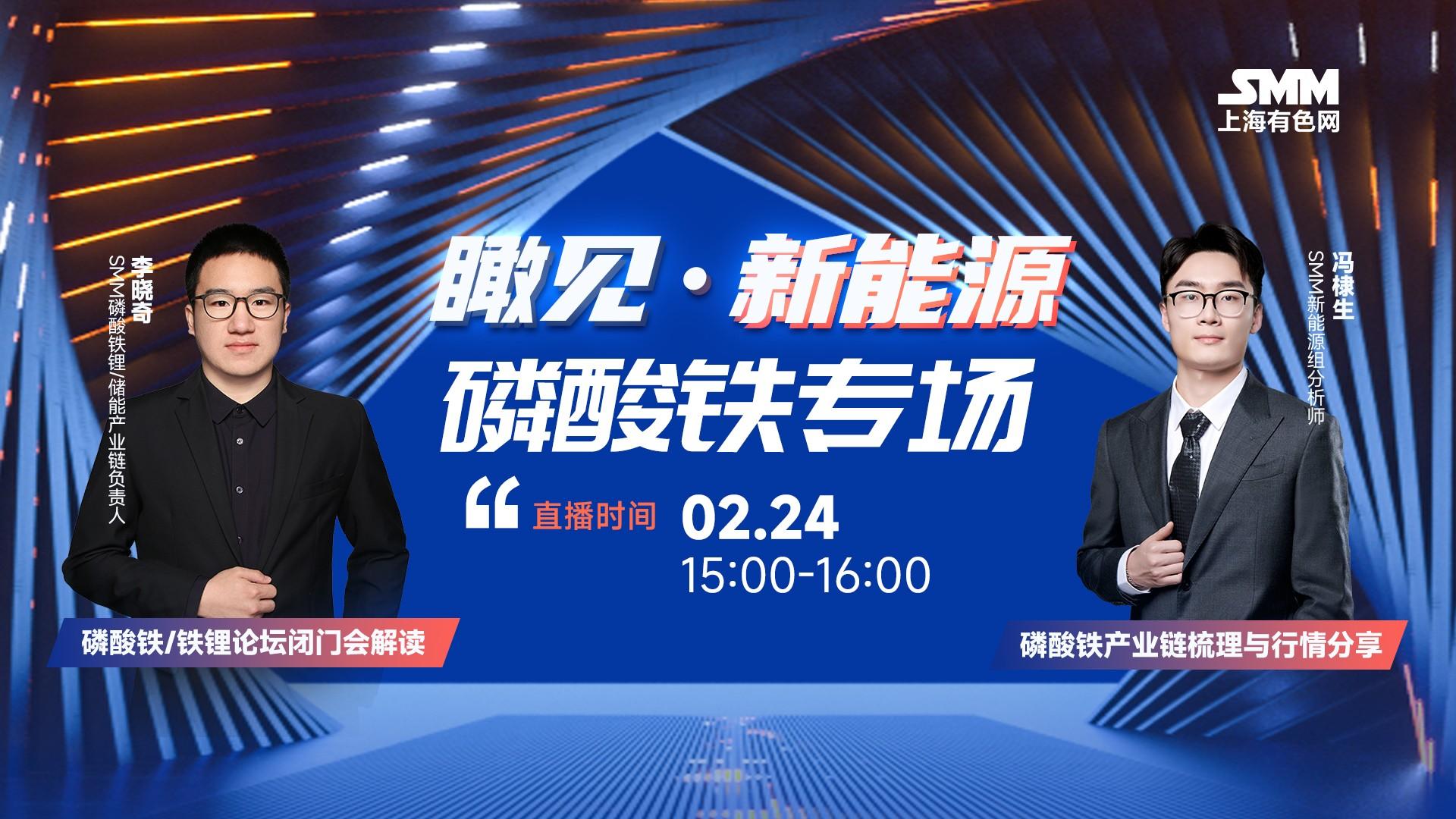 瞰见·新能源丨磷酸铁专场
